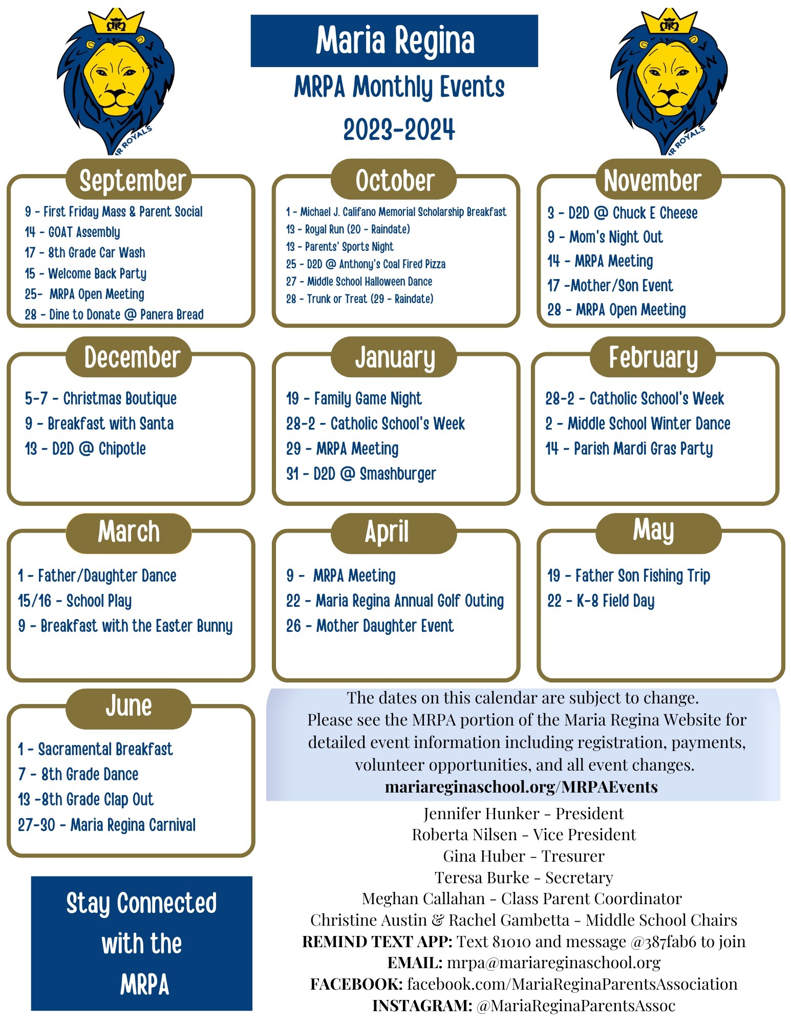 mrpa-newsletterwelcome-back-royals-maria-regina-school-seaford-ny